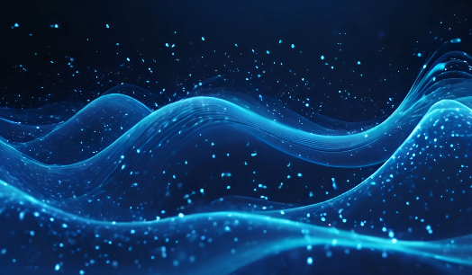 Abstract Blue Video