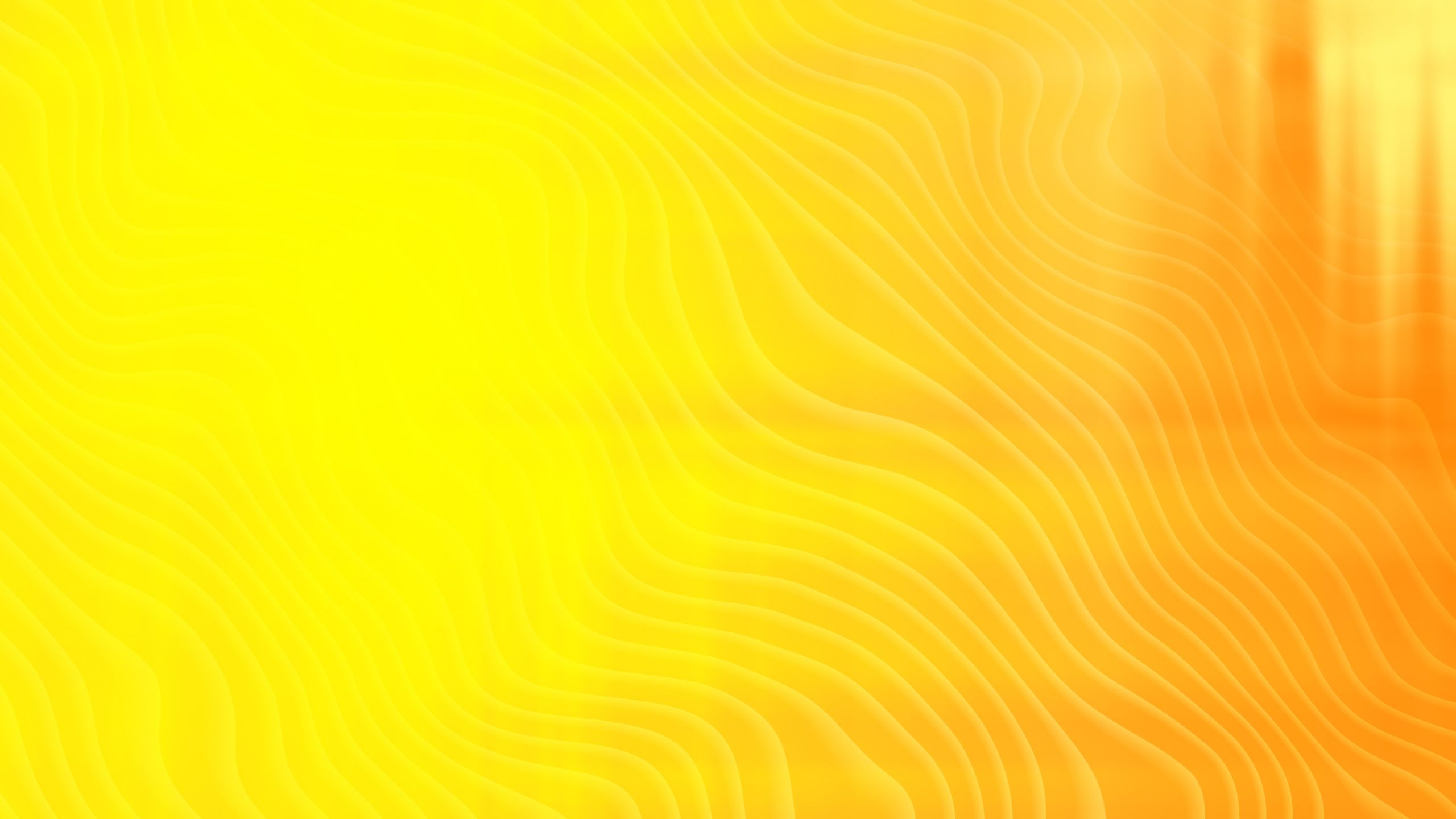 Yellow and orange wavy lines.